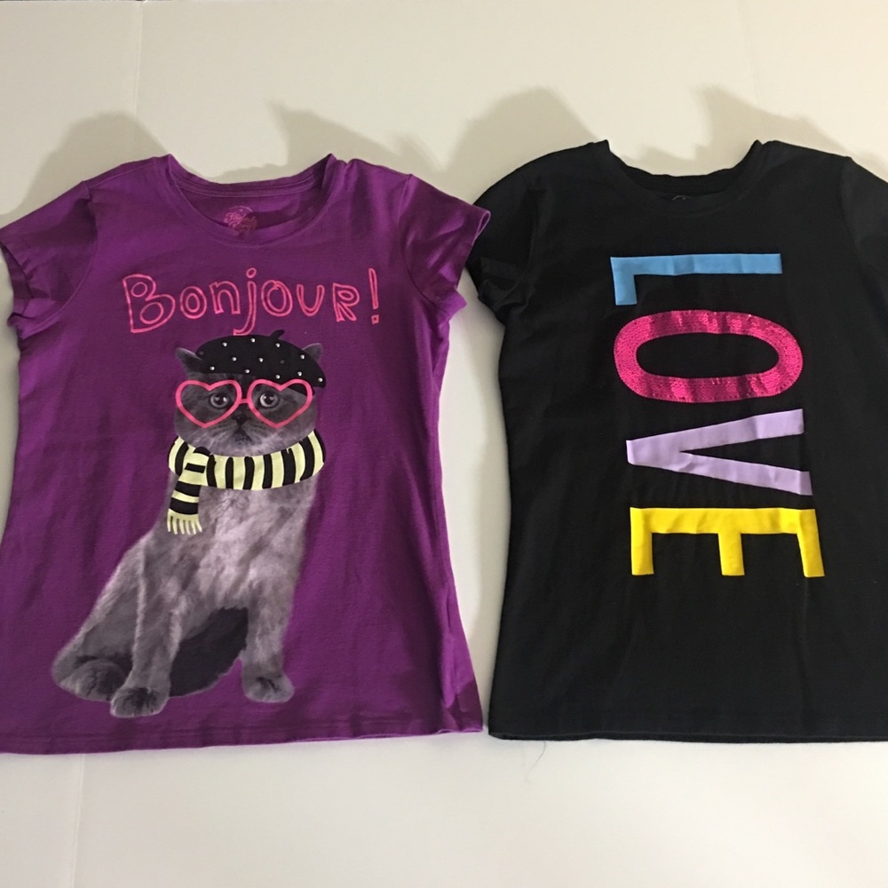 Faded Glory Girl Shirts (2)